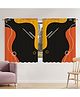 Right Gifting Digital Printed Eyelet Window Curtain For Kids Room - Pack Of 2