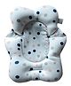 Safe-O-Kid Baby Bath Pillow Anti-Slip Bathtub Pad Infant Bath Essentials - White