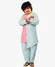 Jilmil Boy Colorful Kurta With Pant - Blue