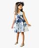 Jilmil Girls Tie & Dye Dress - Blue