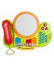 Fiddlerz Musical Mobile Piano Drum Keyboard Phone Toy with Flashing Lights Animal Sounds and Songs Battery Operated Toys - Multicolor