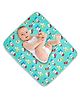 Little Boo  Baby waterproof Bed Protector Plastic Foam Sheet Medium - ABC Print Green