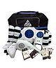 AXG Ultimate Complete Taekwondo Kit with Duffel cum Backpack (Medium) Boxing Kit - Blue