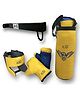AXG New Goal High Quality Eagle Boxing Kit For Kids With Durable Wall stand Boxing Kit - Yellow