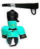 AXG New Goal High Quality Unique Boxing Kit For Kids With Wall stand Boxing Kit - Blue