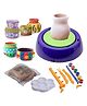 Azhari Pottery Wheel Toy With Accessories - Multicolour