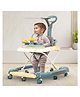 Baybee 2 in 1 Activity Baby Walker Cum Rocker for Kids with Adjustable Height Parental Push Handle Canopy Footmat & Music - Green