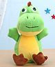 Aarohi Toys Musical Jumping Buddy Dino Soft Toy Green- Height 20.5 cm