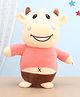 Aarohi Toys Musical Laugh and Spin Cow  Pink - Height 24.5 cm