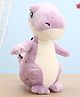 Aarohi Laugh N Spin Dino Musical Toy Purple - Height 25.5 cm