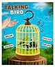 Fiddlerz Interactive Birdcage Toy with Singing Birds Clap Activated Sounds Lights and Movable Features for Kids