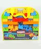 Sanjary Building Blocks with Bag Pack 53 Pieces- Multicolor