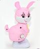Sanjary Jumping Toy Dancing Rabbit Wind Up Clockwork Key Toy (Colour May Vary)