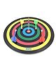 Sanjary Magnetic Dart Board With 4 Darts - Multicolour