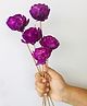 Vanchai Ombre Mauve Sola Flower Pack of 5 - Purple
