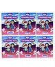 Jumbo A4 Size Colouring Books for Kids Pack of 6 - English