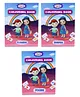 Witty Baby Jumbo A4 Size Colouring Books for Kids Pack of 3 - English
