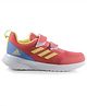 Adidas Kids Influenco 2.0 K Canvas Velcro Closure Sports Shoes - Red