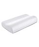 PumPum Cervical Orthopaedic Memory Foam Regular Size Contour Neck Support Pillow with Removable Zip Cover - White