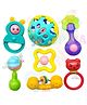 OPINA Baby Rattle Set Pack of 7 - Multicolor