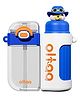 Little Surprise Box Double Tumbler Blue Bear Detachable Set Water Bottle - 720 ml