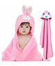 Babyzone Hooded  Blanket/Towel For Baby Boys and Girls . Pack of 2Pc
