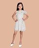 Tiny Girl Regular Fit Printed Middi-Gold