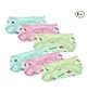 VOIDROP Kids Baby Cotton Diapers Langot Reusable & Washable Nappies Pack Of 6 - Multicolor