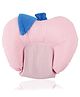 VOIDROP Apple Shape Soft Fabric New Born Baby Head Shaping Pillow with Mustard Seeds Baby Rai Pillow - Pink