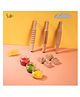 The Little Boo Wooden Rolling Pin Boards and Stamps - Multicolor