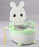 Baby Potty Chair Bunny Design - Green