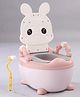 Baby Potty Chair Bunny Design - Pink