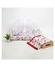 Moms Home Baby Organic Cotton Mosquito Net & Muslin Dohar Combo Colourful Monkey Pack of 2 -Multicolour