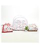 Moms Home Baby Unisex Organic Cotton Mosquito Net AC Quilt & Muslin Dohar Combo  - Pack of 3