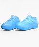Oh! Pair Solid Colour Slip On Shoes Cover - Blue