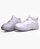 Oh! Pair Solid Colour Slip On Shoes Cover - Black