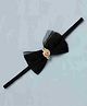 Funkrafts Free Size Bow Embellished  Headband - Black