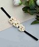 Funkrafts Flowers Embellished Headband - Cream