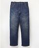 Cherry Crumble By Nitt Hyman  Solid  Jeans - Blue