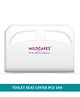 MildCares Disposable Toilet Seat Covers - Half-Fold - 100 Sheets No Direct Contact with Unhygienic Toilet Seats