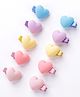 Babyhug Hair Pins and Clips  Free Size Pack of 10 - Multicolor