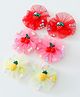 Babyhug Hair Pins And Clips Pack of 6- Multicolored