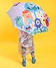 Babyhug  Umbrella  Cartoon Print - Multicolor