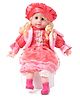 TOY MAKER Fashion Doll With Music & Cap Dark Pink  - Height 52.5 cm