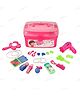 KiddyBuddy Beauty Set of 20 Pieces - Pink