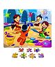 FunBlast Indian Festivals Jigsaw Puzzles for Kids - 35 Pcs (Holi)