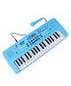 ToyMark 37 Keys Electronic Keyboard With Microphone (Color May Vary)