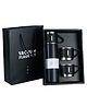 YAMAMA Stainless Steel Thermo Vacuum Insulated Bottle with 3 Cups for Hot & Cold Drinks Portable Water Flask with Cups  (500ml Black)