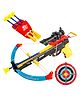 Fiddlerz Crossbow Set Collection for Kids Military Crossbow Archery Set for Kids- Multicolor