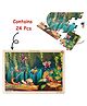 BitFeex Wooden Colorful Bugs Jigsaw Puzzle Cartoon Animals - 24 Pieces